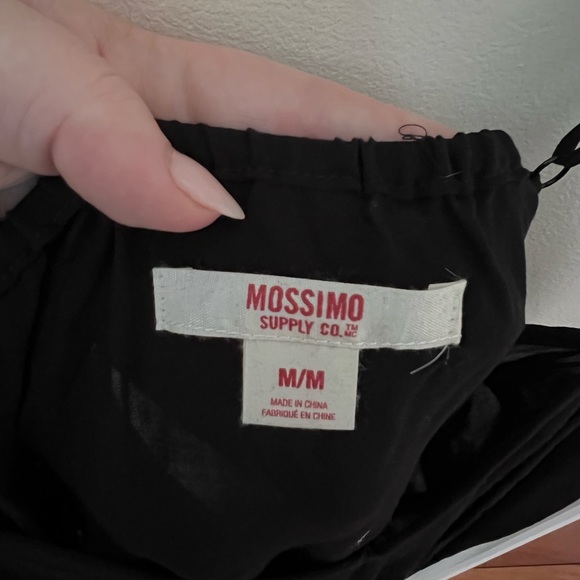 Women’s Mossimo Black Spaghetti Strap Romper with Bottom Hem Detail | Target - Picture 4 of 5